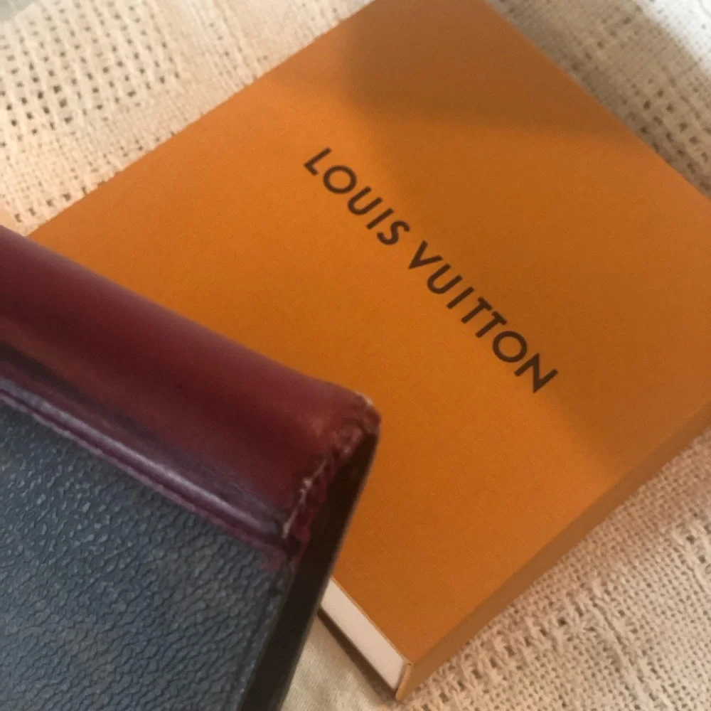 LOUIS VUITTON Monogram Folio iPhone X XS Case Smartphone Cover Fuchsia Red